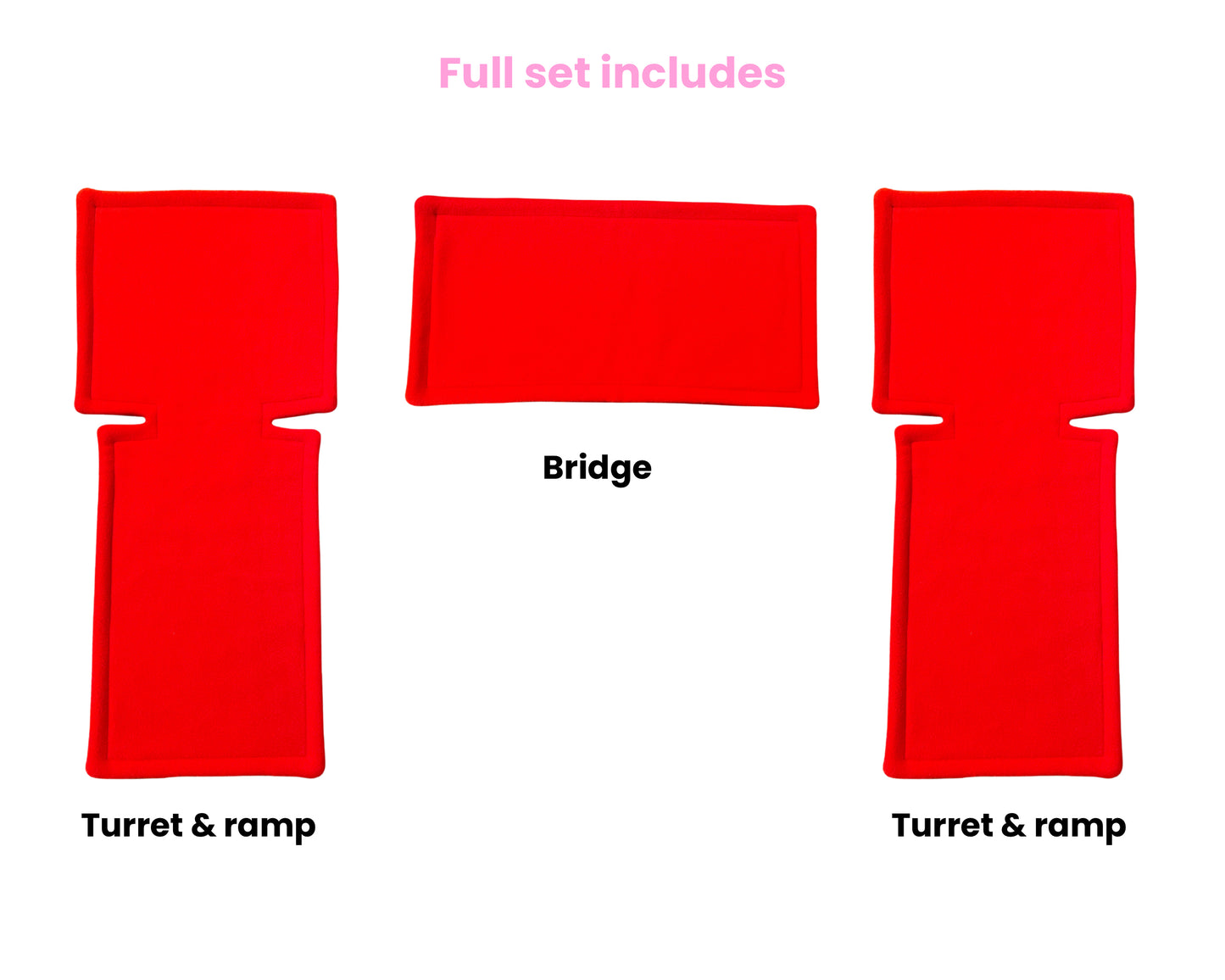 Guinea Pig Castle Fleece Pads