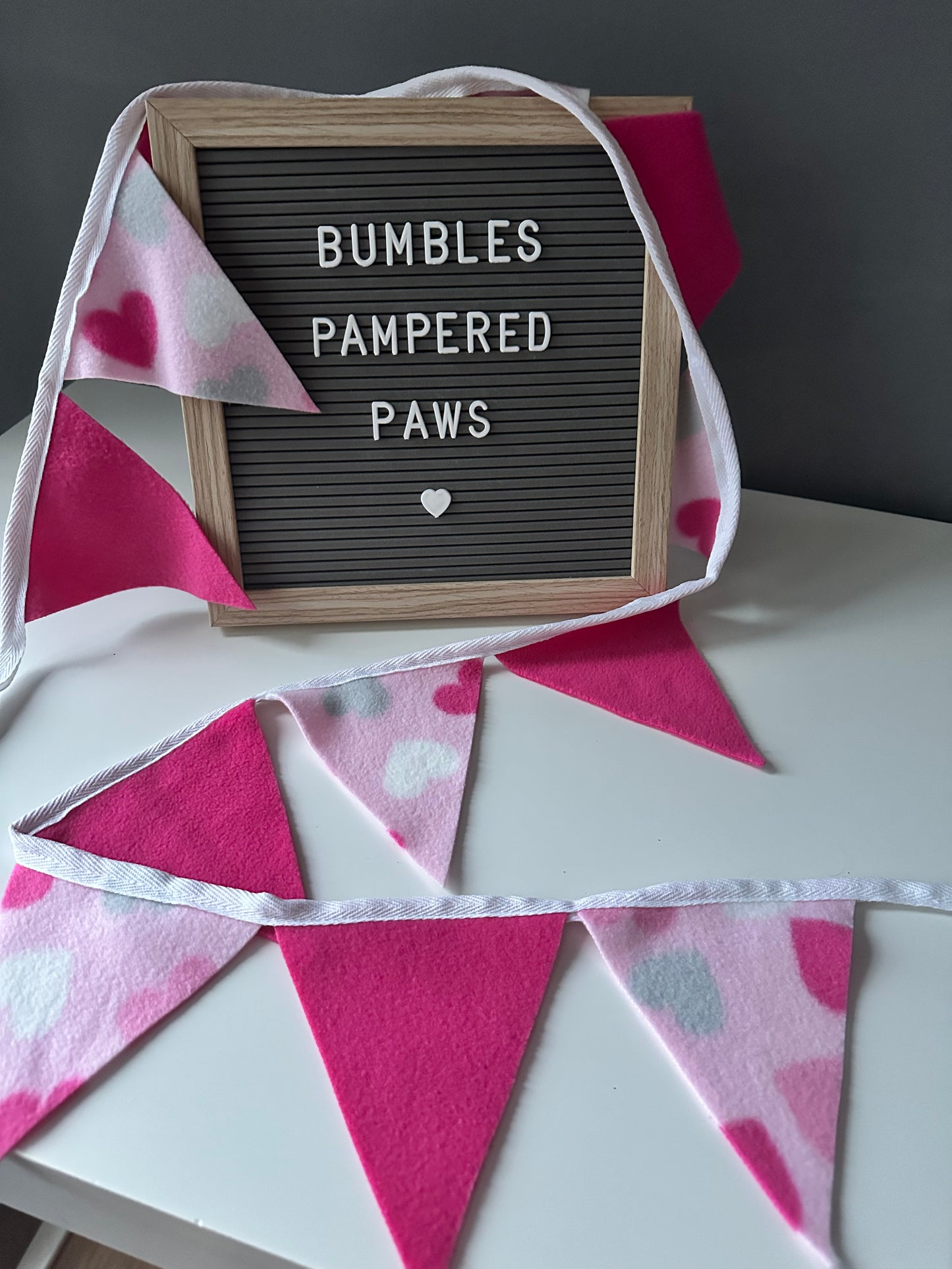 Fleece Bunting - Custom Colours