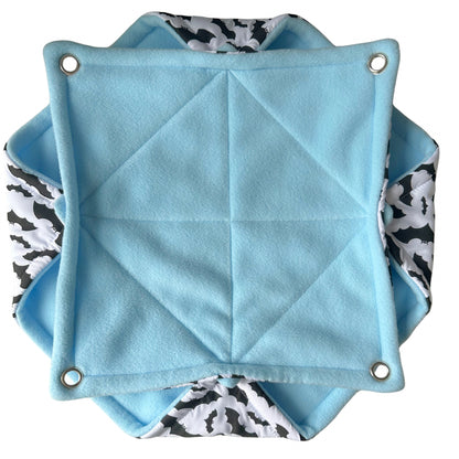 Blue Batty Large Double Hammock