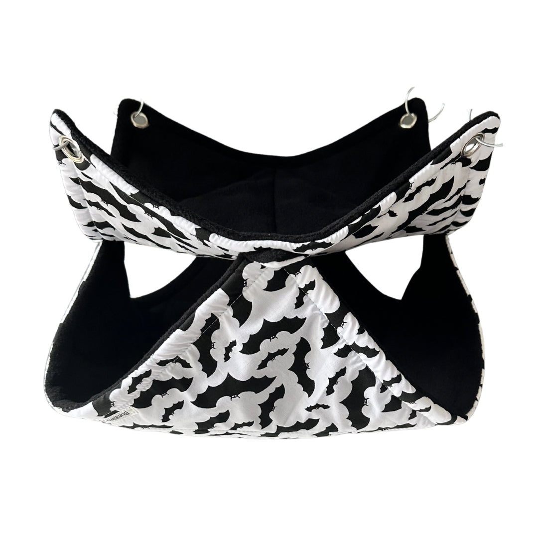 Black Batty Large Double Hammock