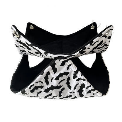 Black Batty Large Double Hammock