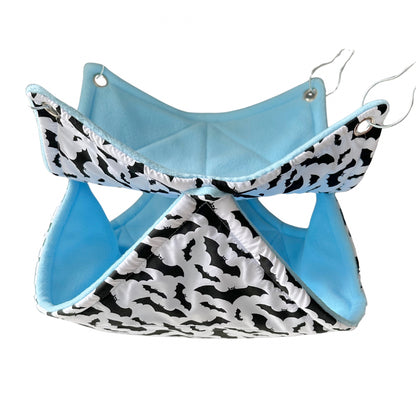 Blue Batty Large Double Hammock