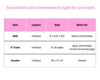 Cube Hammock - 3 Sizes