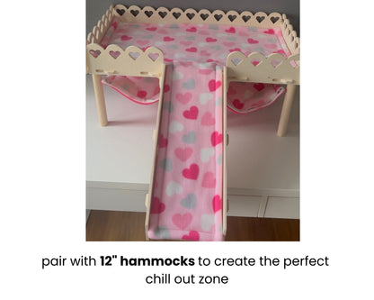 Guinea Pig Double Hammock Stand Loft Liner