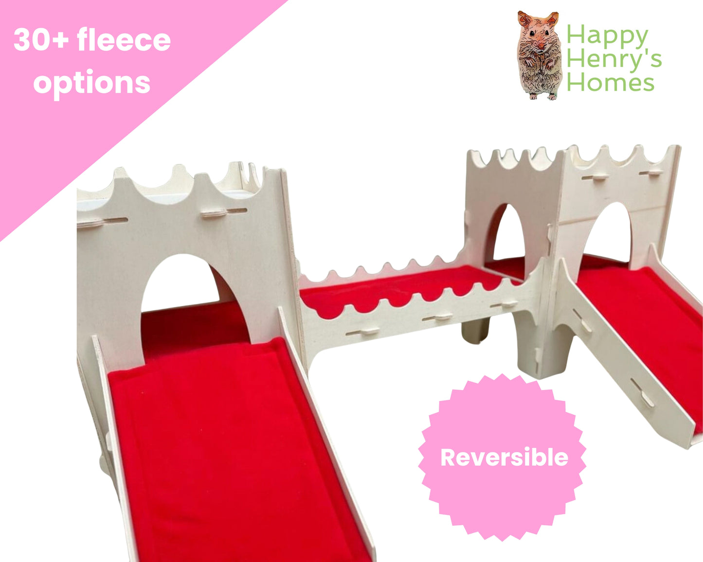Guinea Pig Castle Fleece Pads
