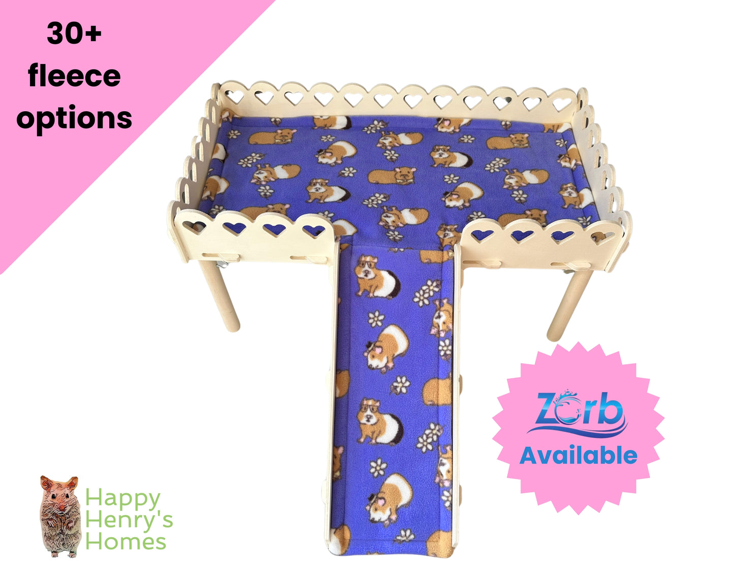 Guinea Pig Double Hammock Stand Loft Liner