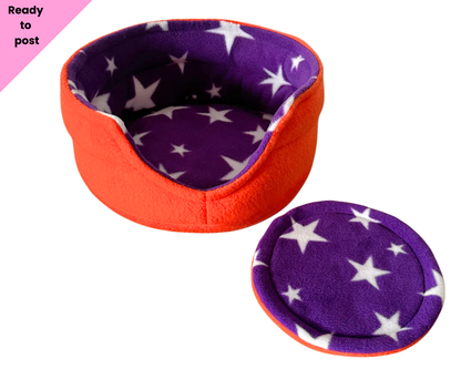 Cuddle Cup - Orange & Purple Twinkle