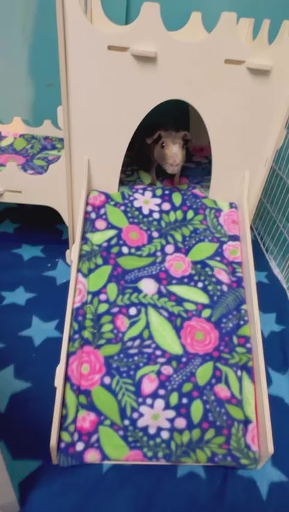 Guinea Pig Castle Fleece Pads