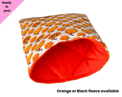 Pumpkin Quilted Snuggle Sack