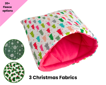 Christmas Quilted Snuggle Sack
